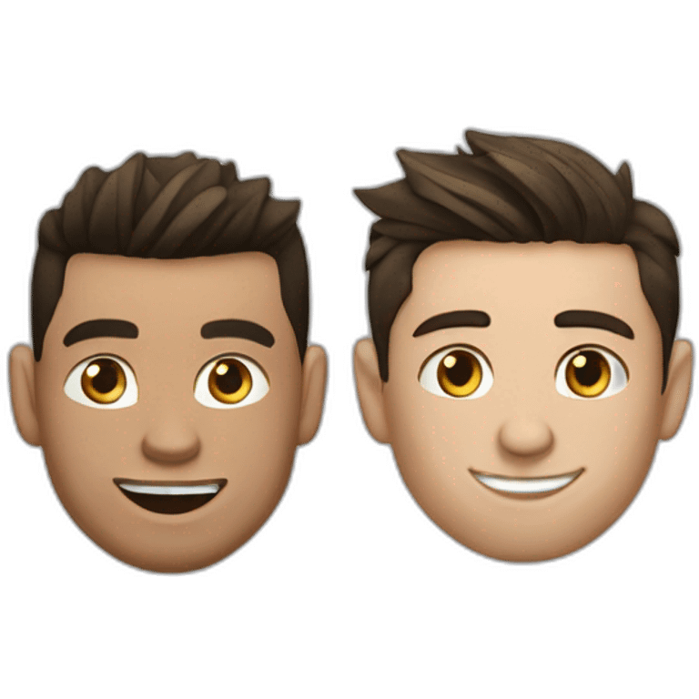 Ronaldo x messi emoji