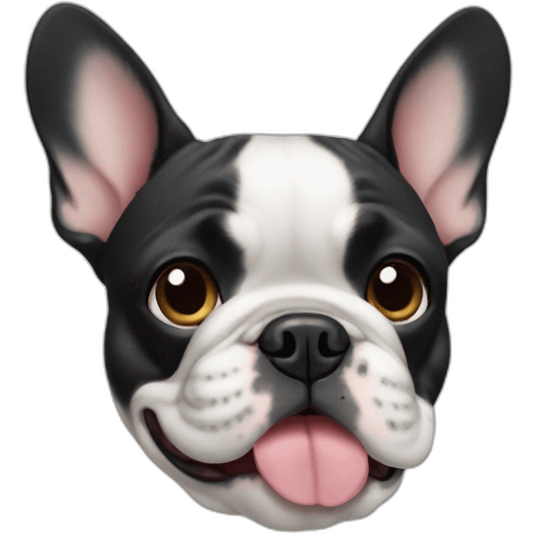 French bulldog emoji