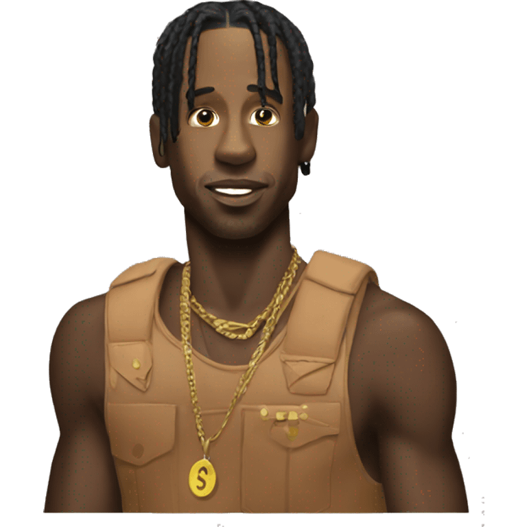 Travis Scott earning money emoji