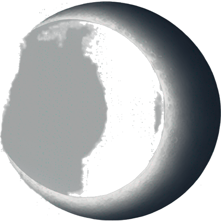 lunar crescent emoji