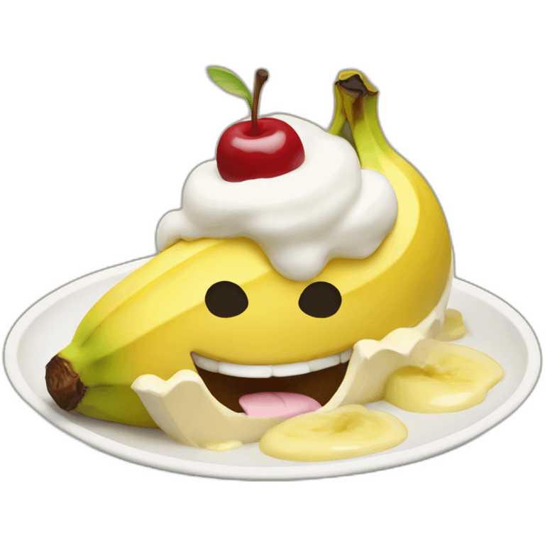 banana split emoji