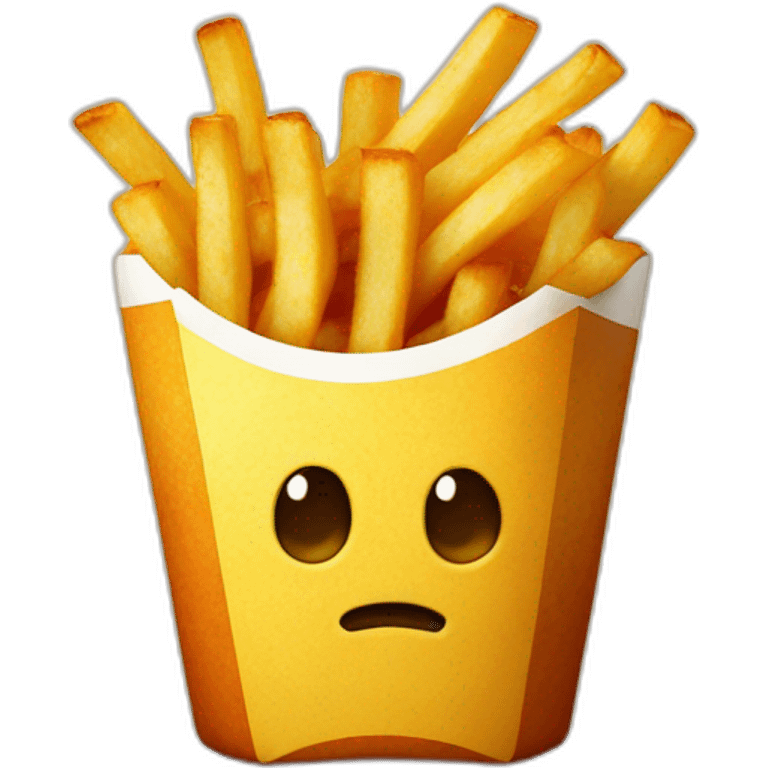 Fries with cola emoji