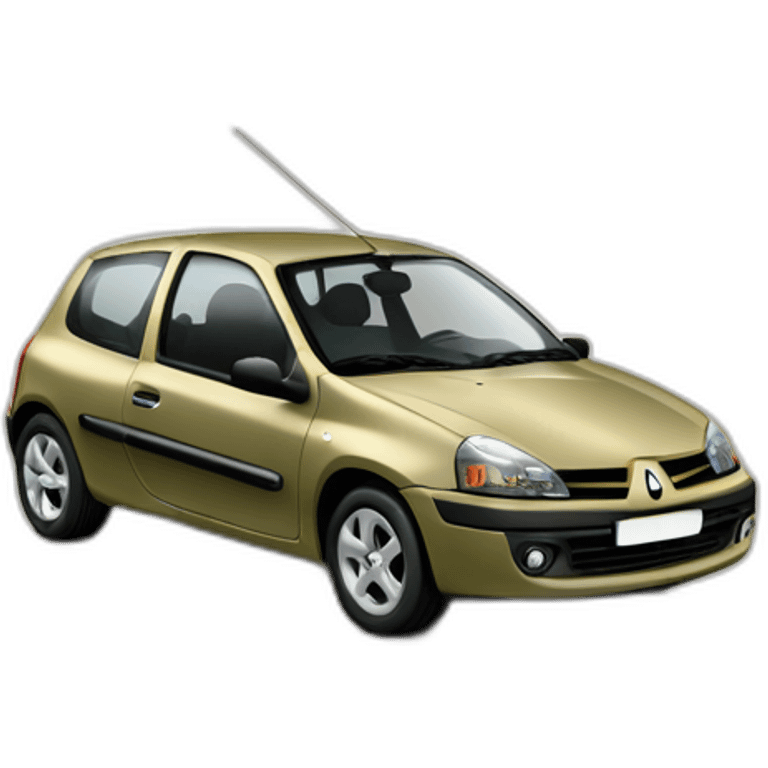 Renault Clio 2 Khaki emoji