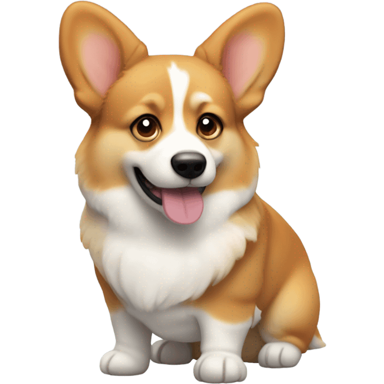 Fat corgi emoji