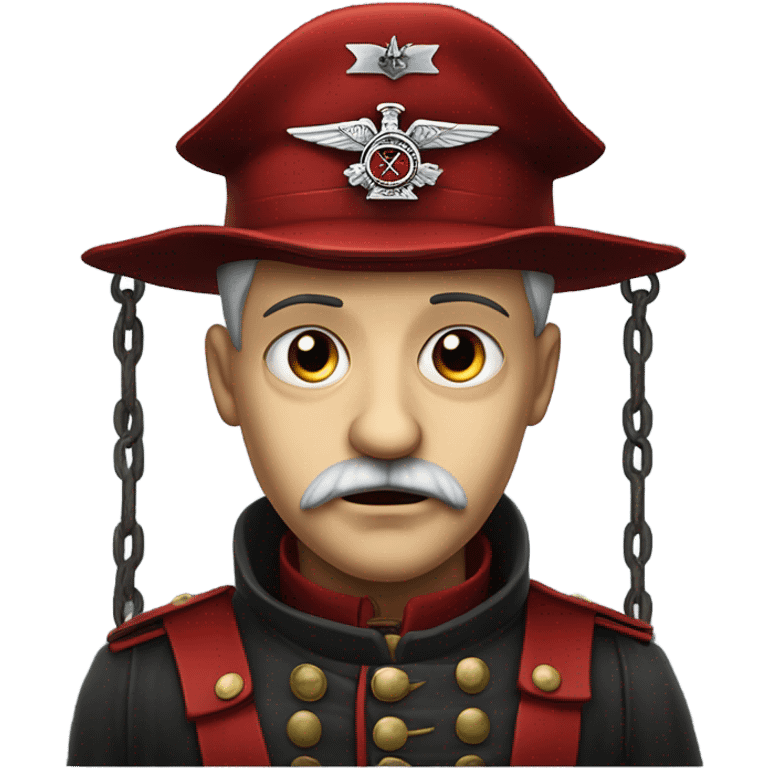 the red baron on the gallows from the game The Witcher 3 emoji