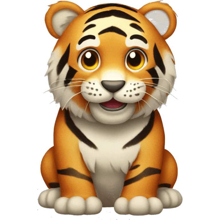 plush tiger emoji