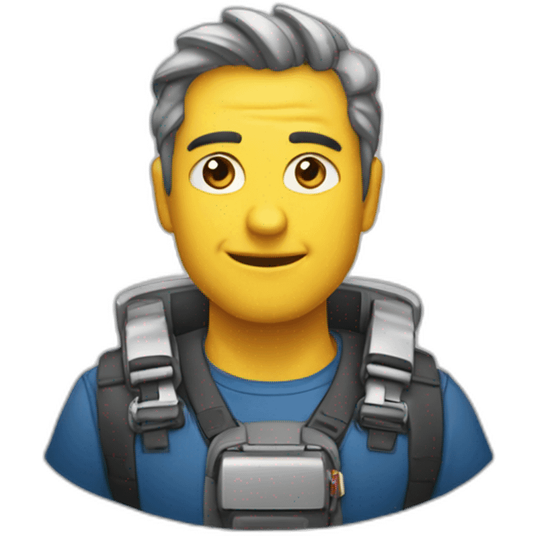 faça um quebra mola "tecnológico" emoji