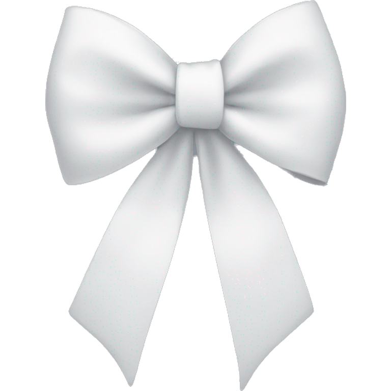 White bow  emoji