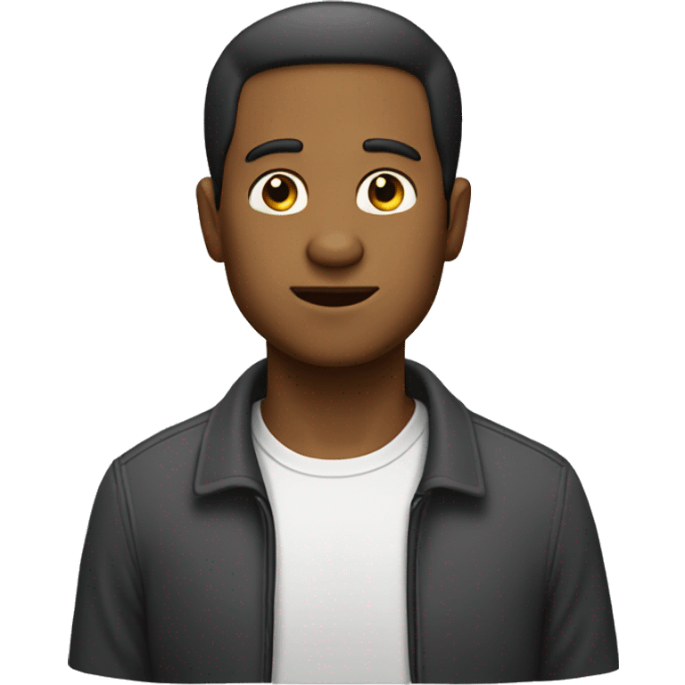 Homme a sans habit du haut au bas emoji