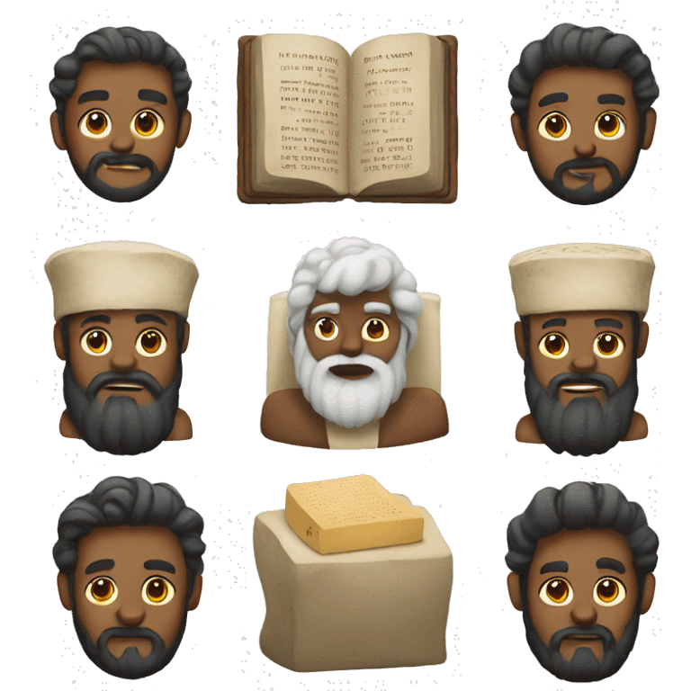 the Ten Commandments emoji