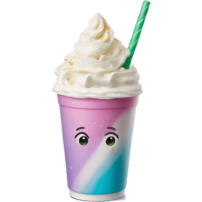 unicorn frappuccino emoji