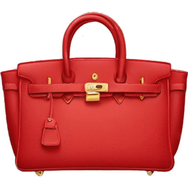 Birkin bag red emoji