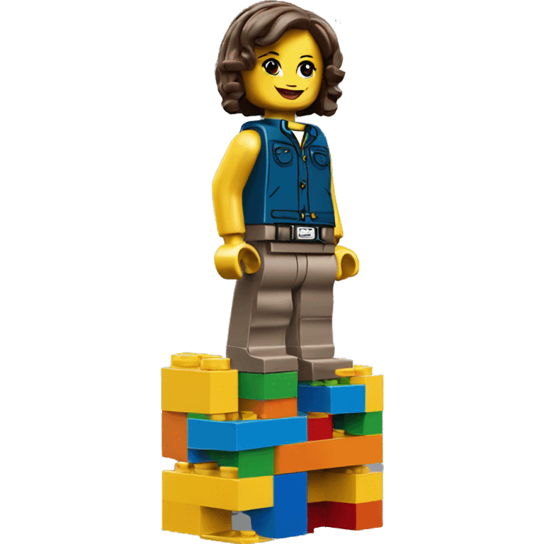 lego girl emoji