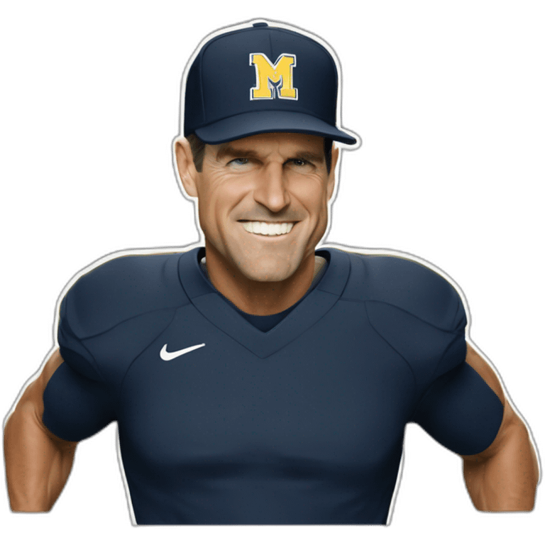 Jim Harbaugh emoji