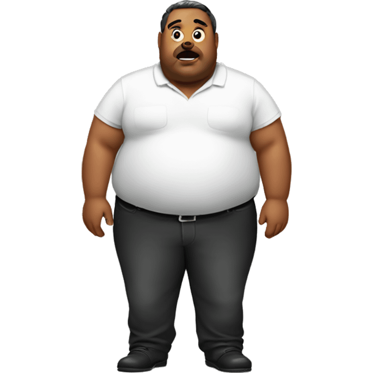 fat dude emoji