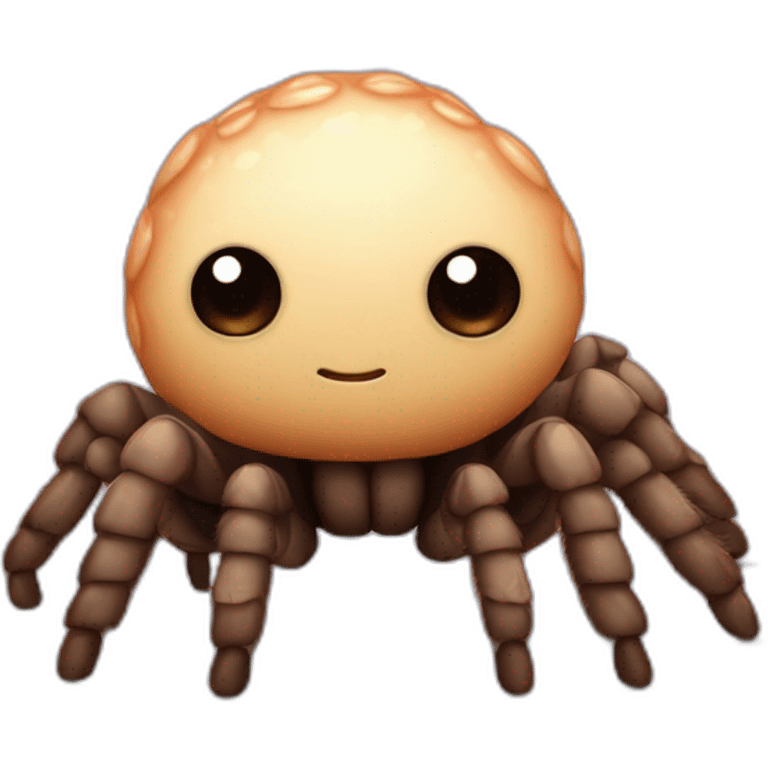 Cute little Chubby Tarantula  emoji