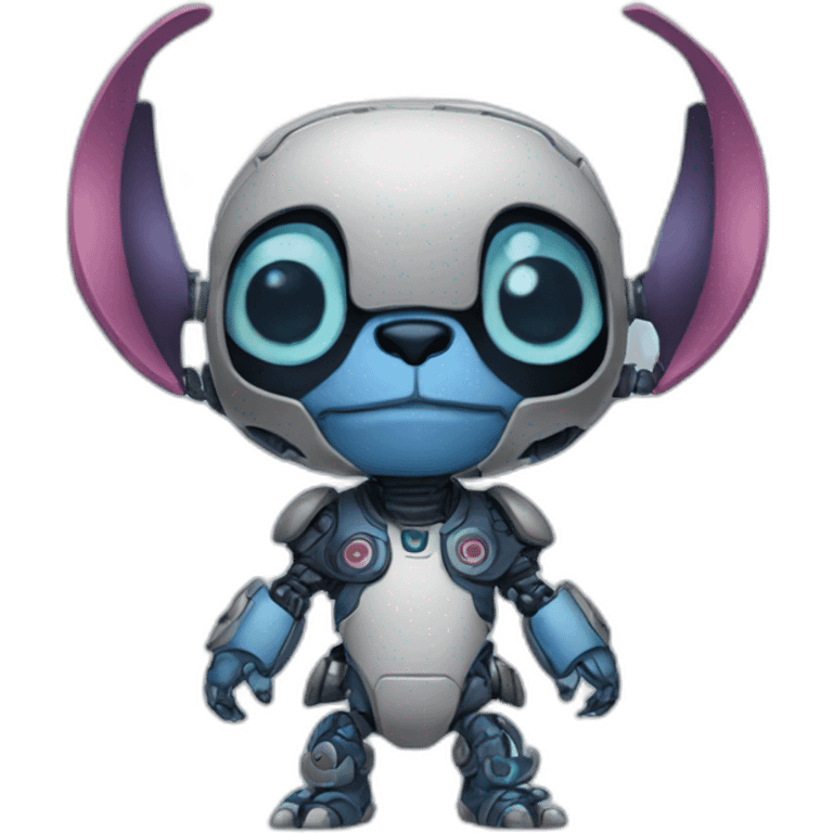 stitch cyborg emoji