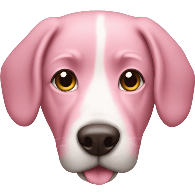 dog pink emoji