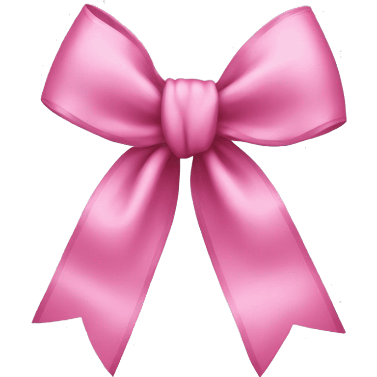 Pink bow emoji