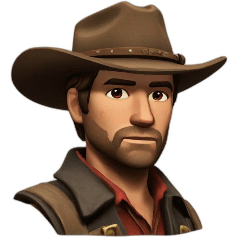 Arthur Morgan from Red dead redemption emoji