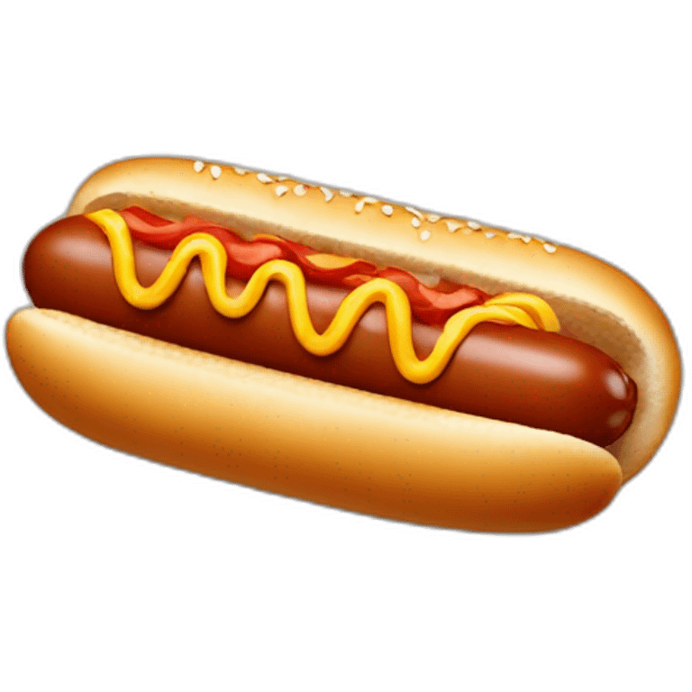 hotdog emoji