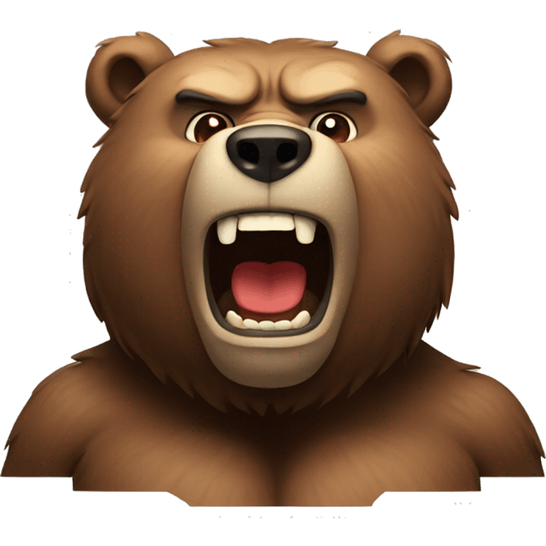 bear angry  emoji