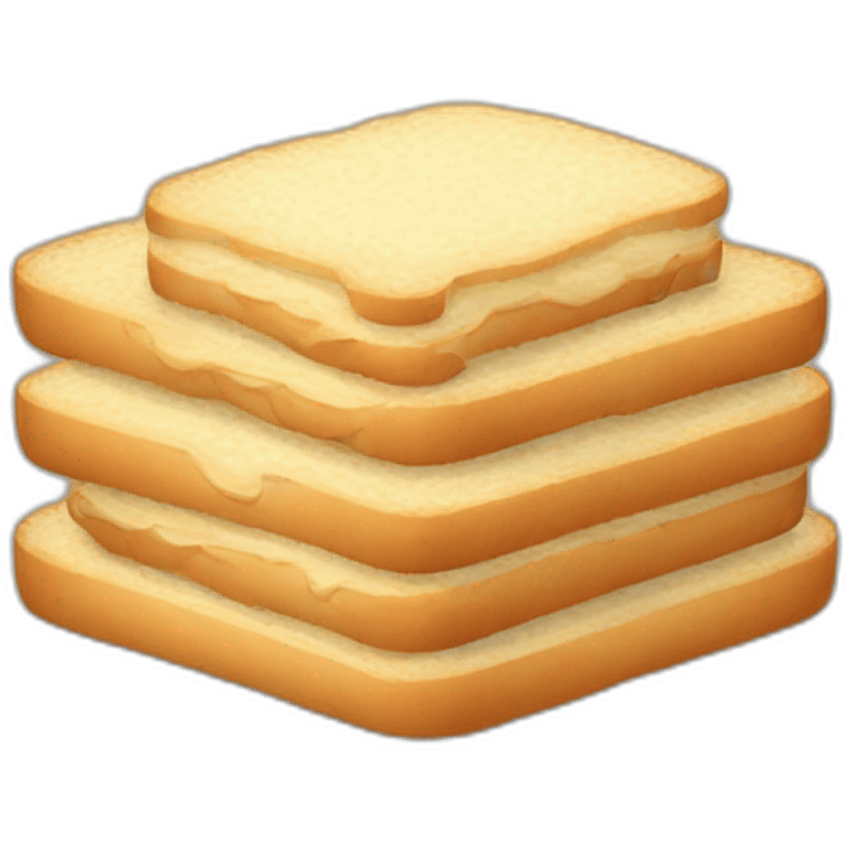 pile de pain de mie emoji