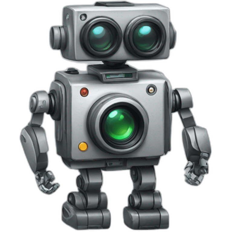 Robot with camera  emoji