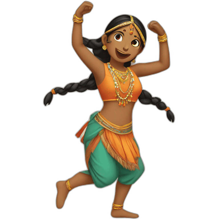 Indienne qui danse emoji