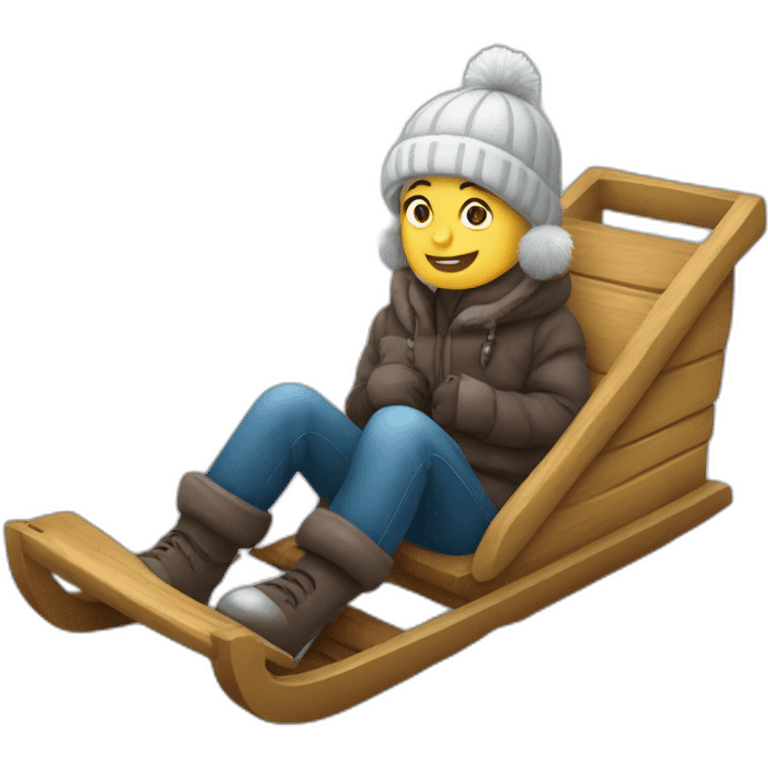 Chat sur un toboggan  emoji