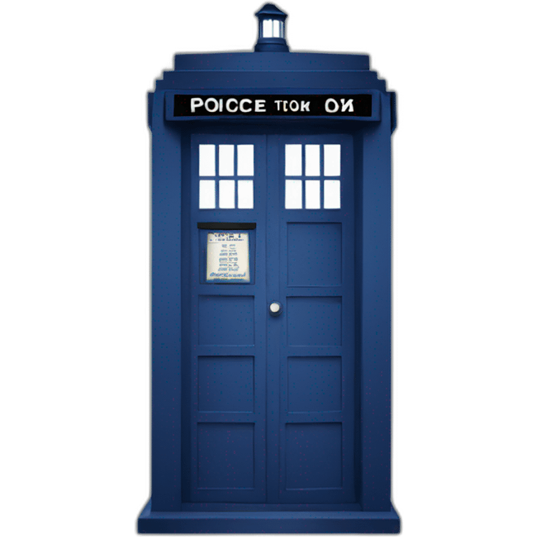 TARDIS  emoji