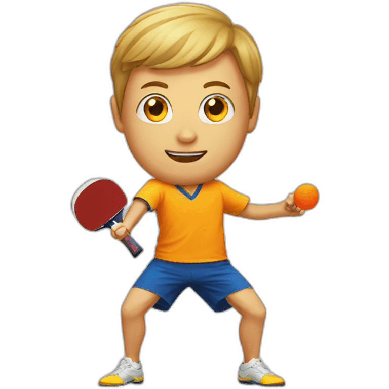 Table tennis emoji