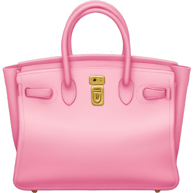 Birkin pink bag emoji