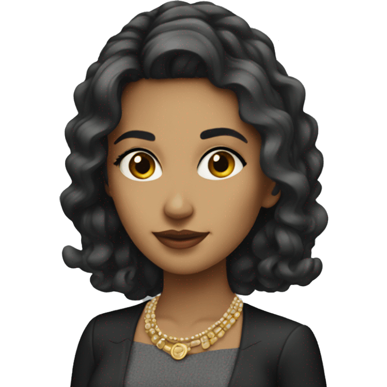 classy ai girl emoji latina  emoji