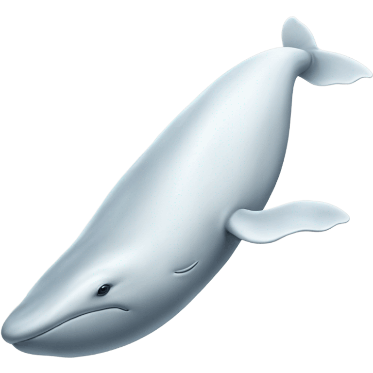 white whale , underside emoji