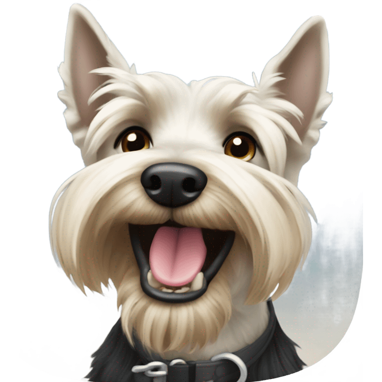 scottish-terrier-dog-walking emoji