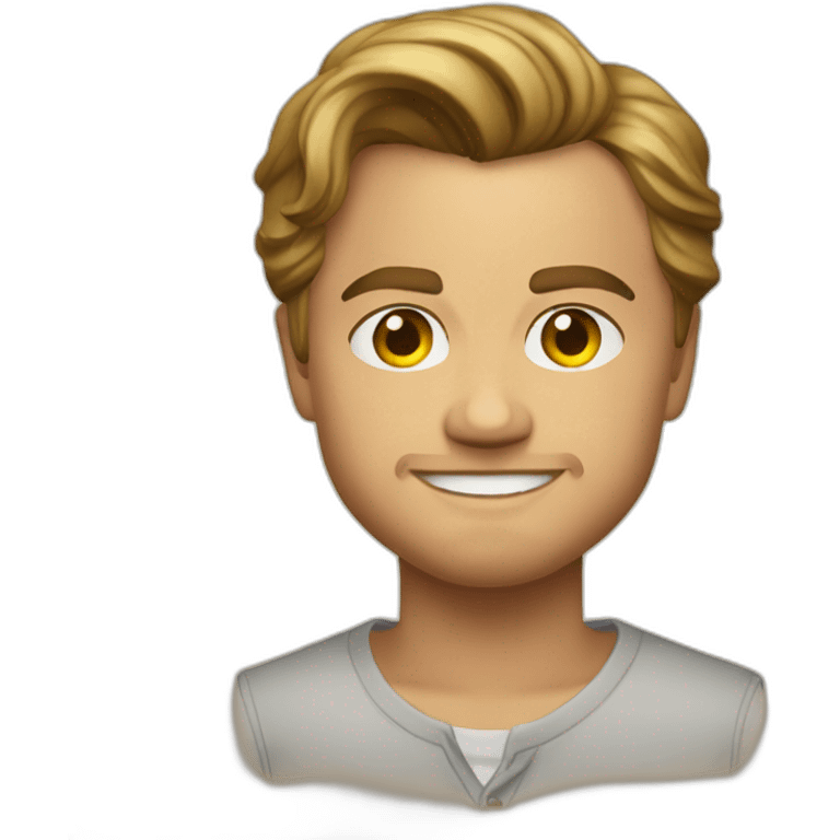 Leonardo DiCaprio jeune emoji