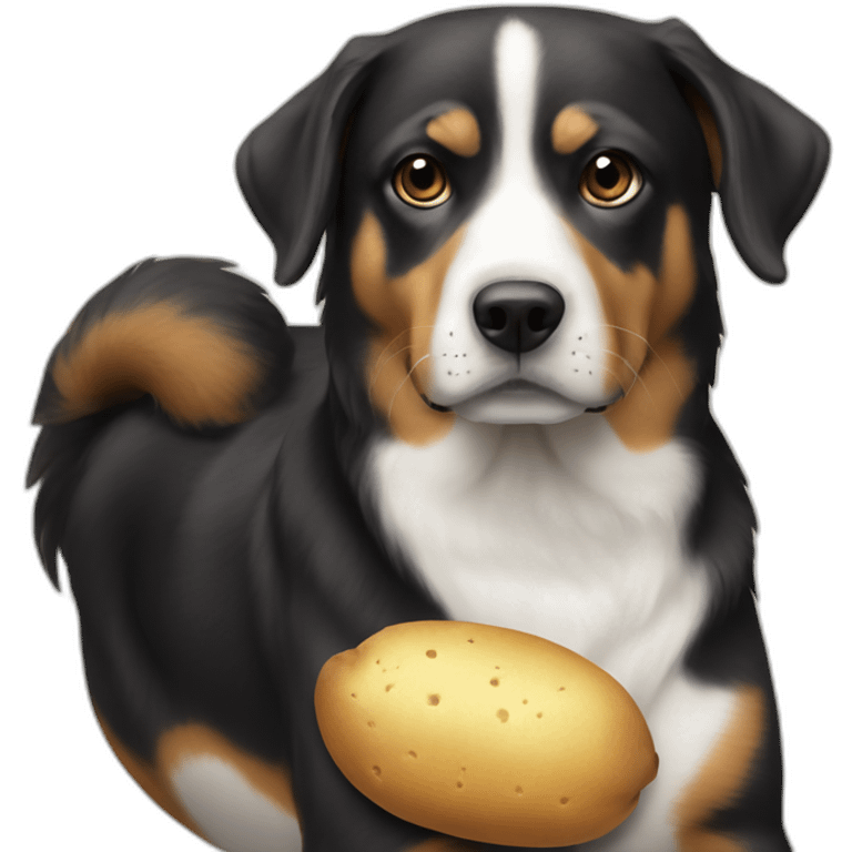 Half-dog half-potato emoji