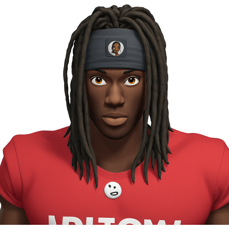 dark-skinned boy with dreadlocks emoji