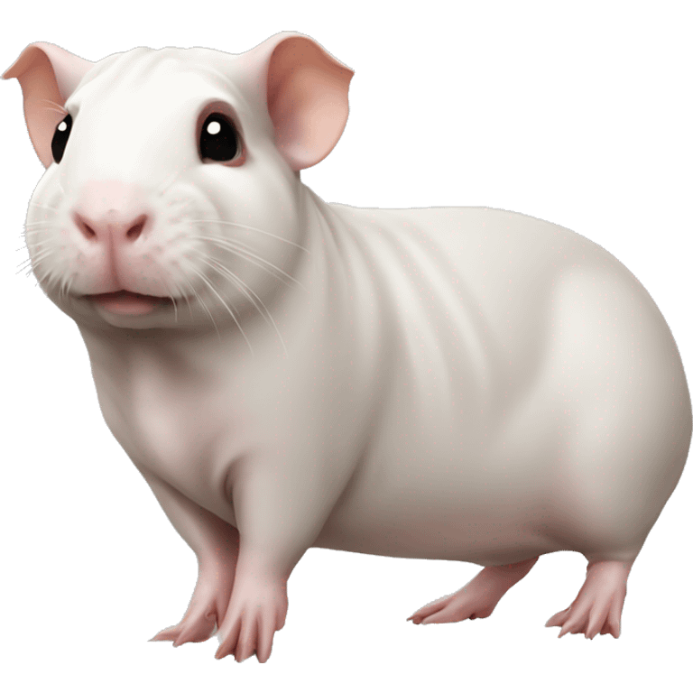 Hairless guinea pig  emoji