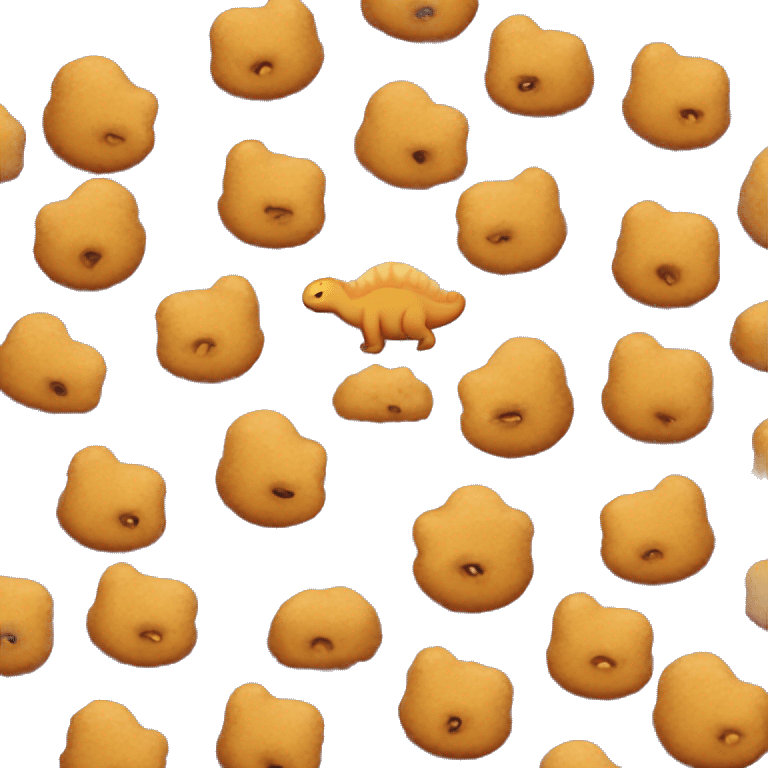 dino nuggets emoji