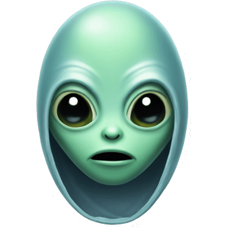 Alien ,cold emoji