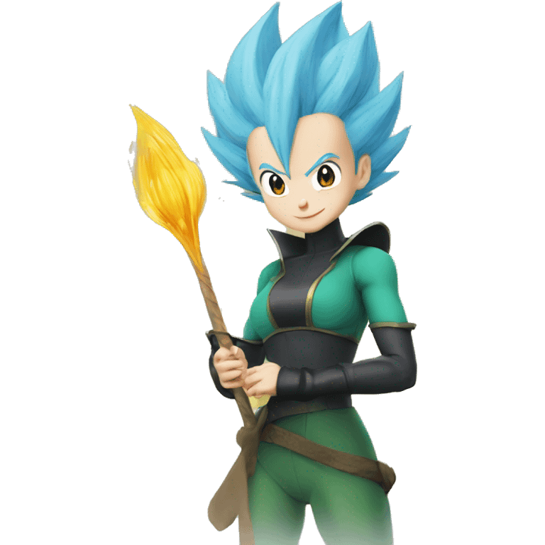 Vegeta witch bulma emoji