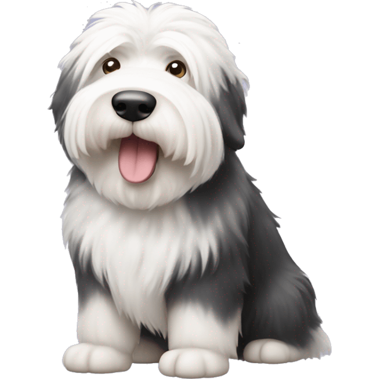 Old English sheepdog  emoji