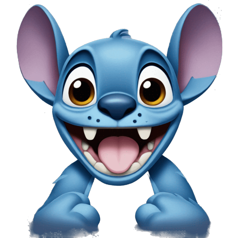 disney character stitch  emoji