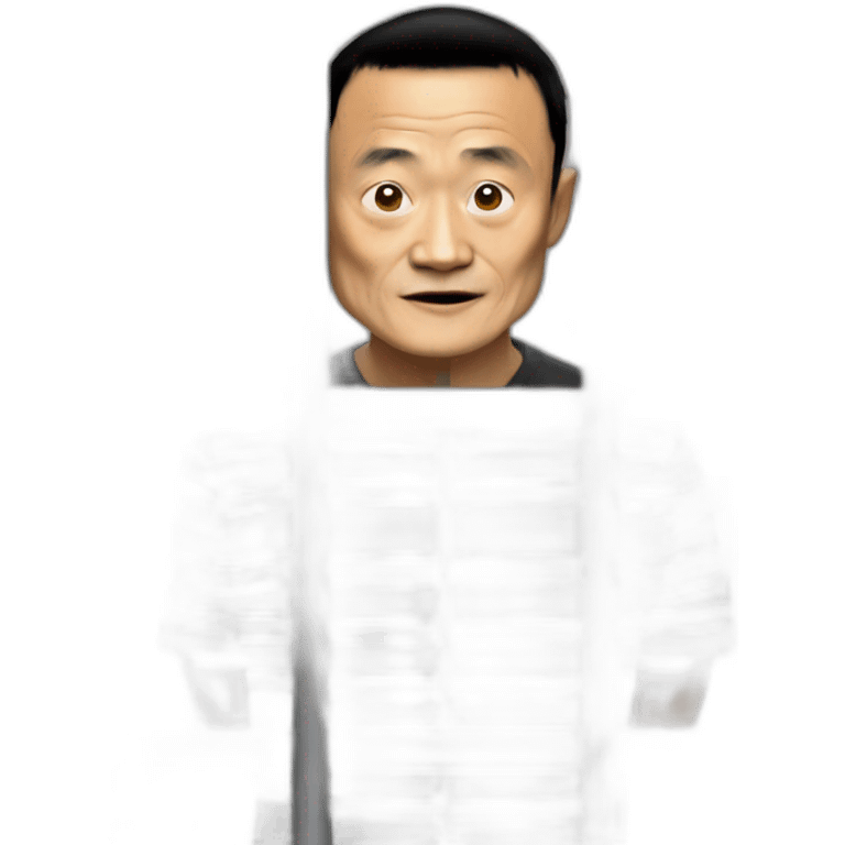 jack ma behind bars emoji