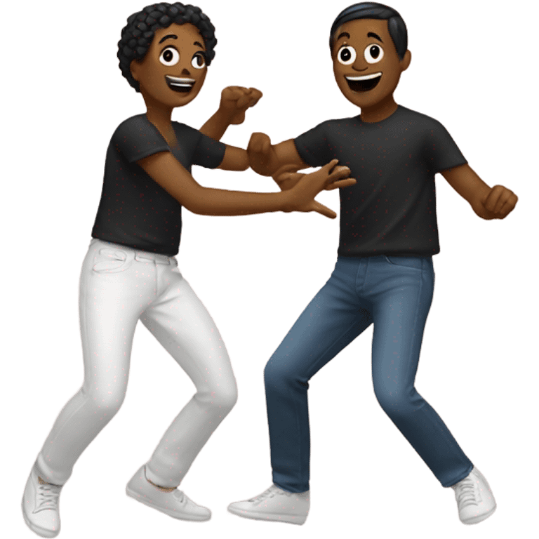 2 friends dancing  emoji