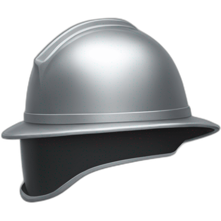 silver cop helmet emoji