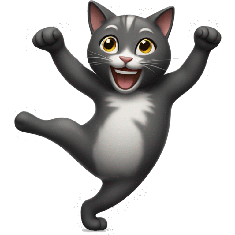 dancing cat emoji