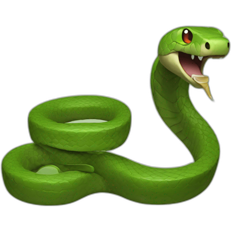 Solide snake emoji